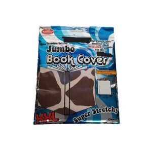 Its Academic Jumbo Book Cover XXL Stretchy Fabric Choose 3 School College